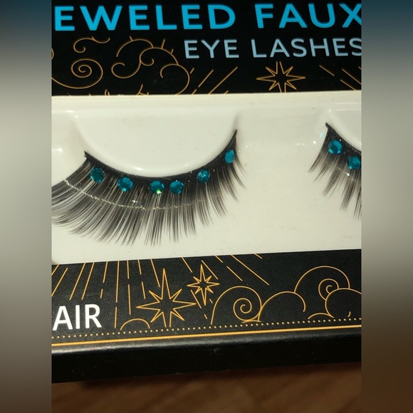 5pc lash bundle-3 BeJeweled mink sapphire, diamond & ruby lash extension & glue - Picture 4 of 15